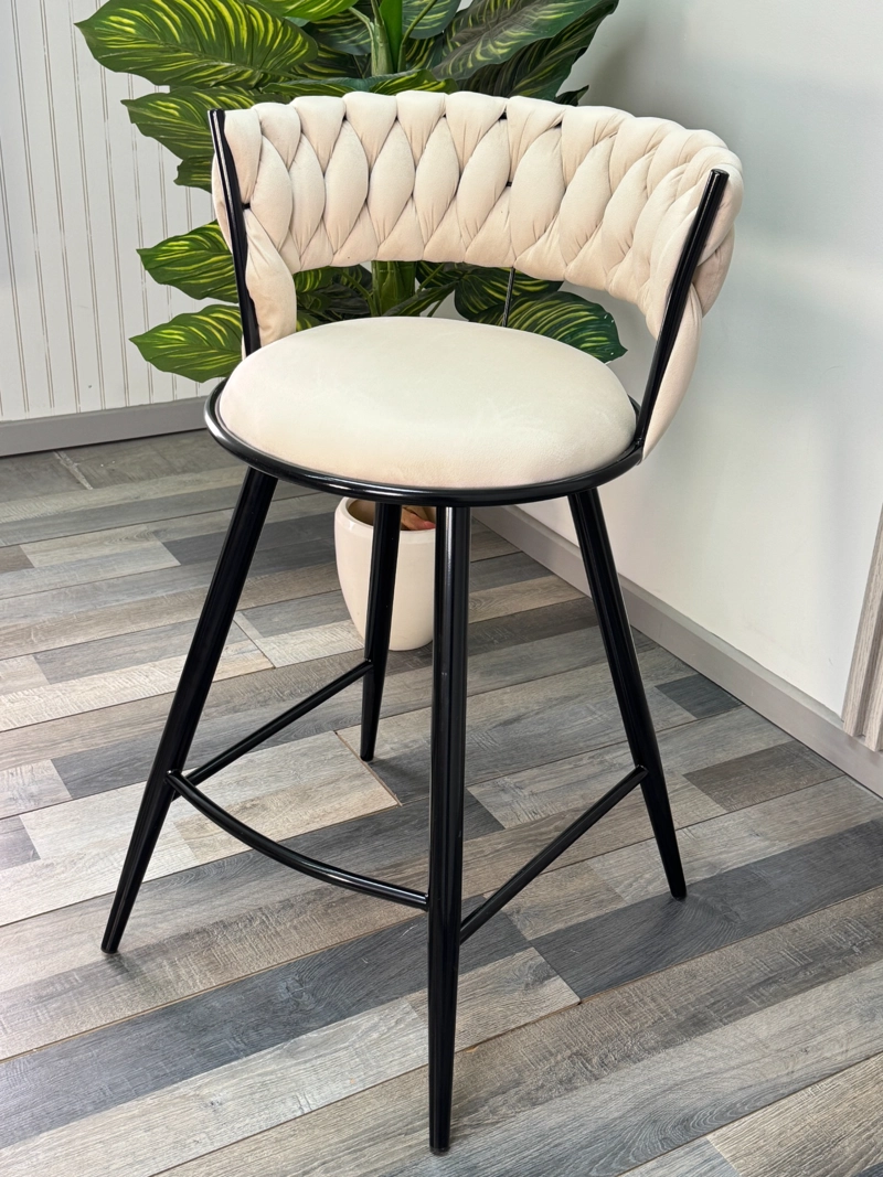 SET 2 SILLAS DE BAR GALES BLACK 66 CM - 2