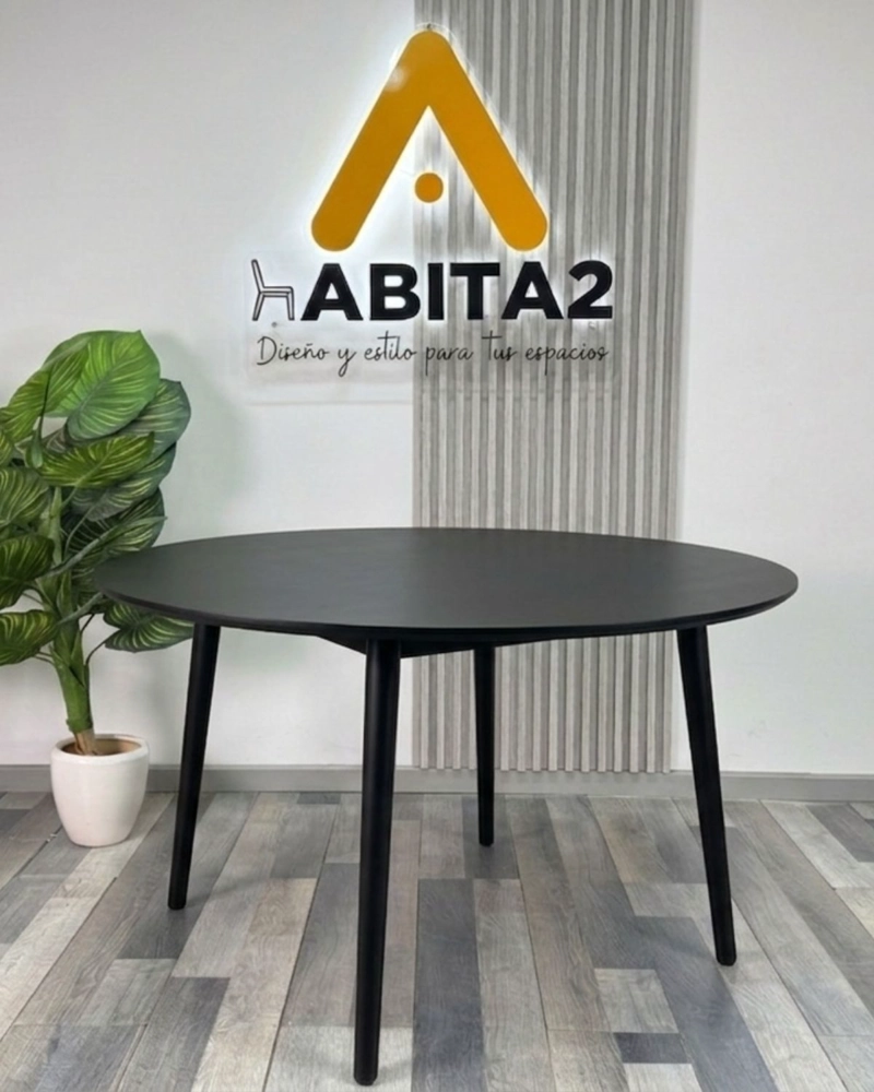 MESA REDONDA PARA COMEDOR 120 CM CREEL - 2