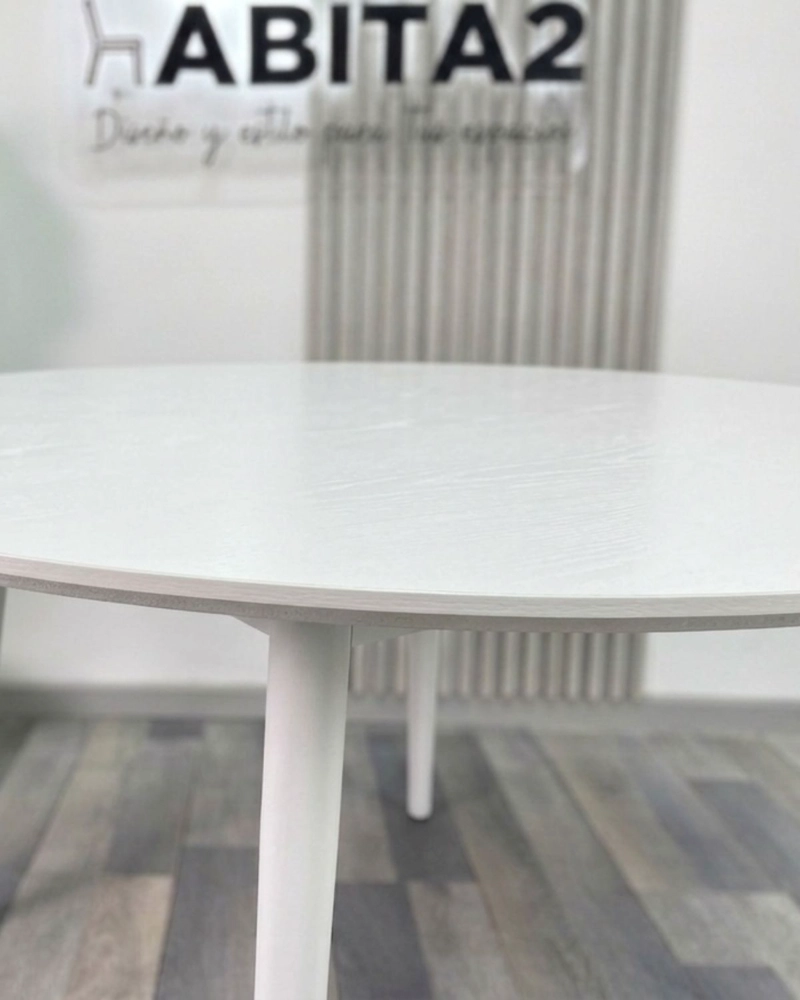 MESA REDONDA PARA COMEDOR 120 CM CREEL - 2