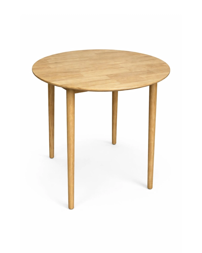 MESA DE COMEDOR 80 CM REDONDA 4 PUESTOS - 1