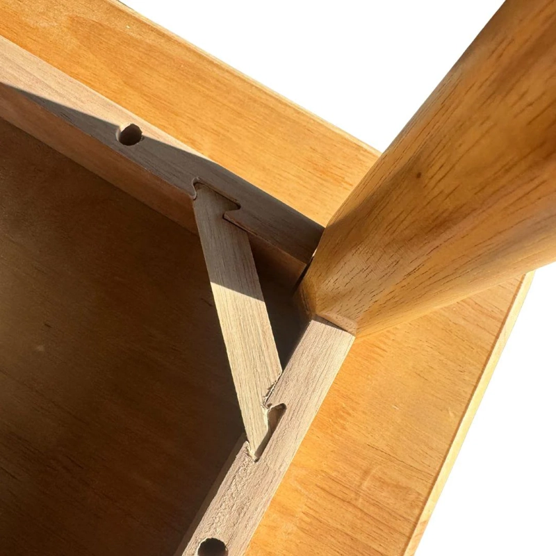 MESA DE COMEDOR 6 PUESTOS HENRY 160X90X75 - 4