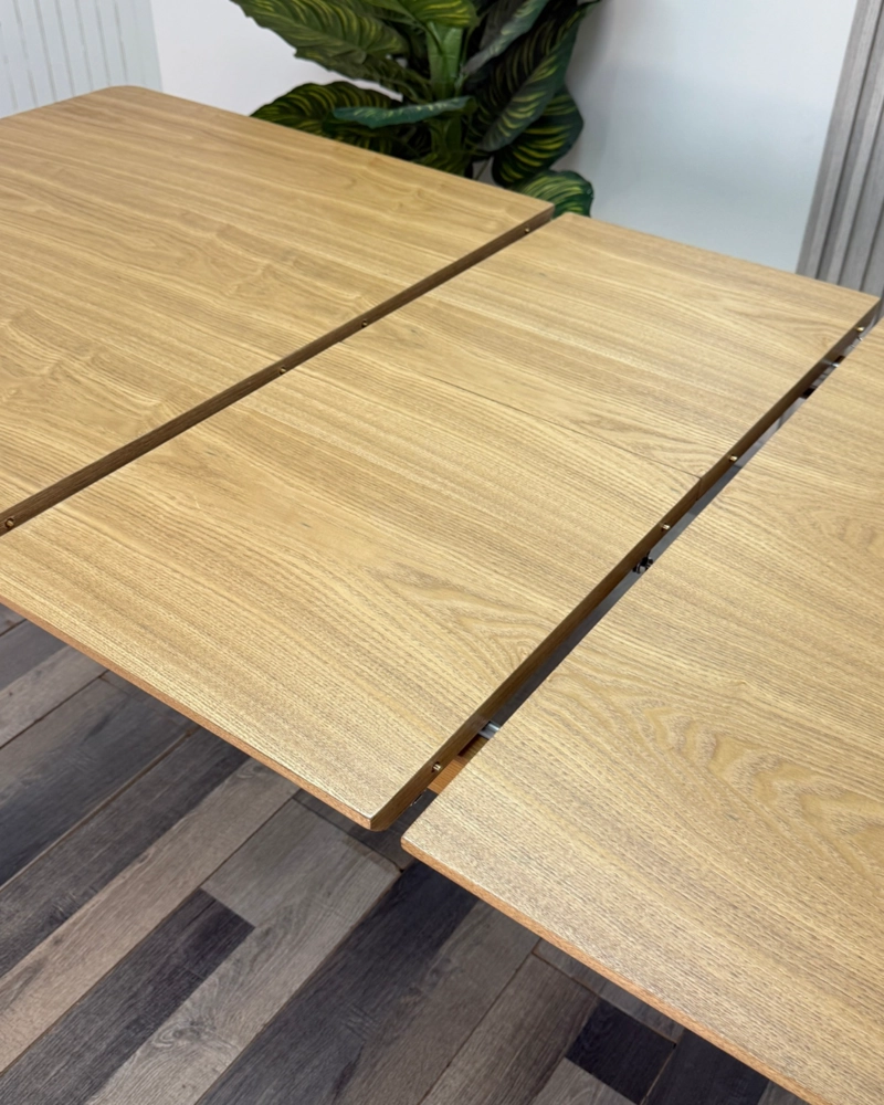 MESA EXTENSIBLE DE MADERA 160 200 CM NEWPRO - 3