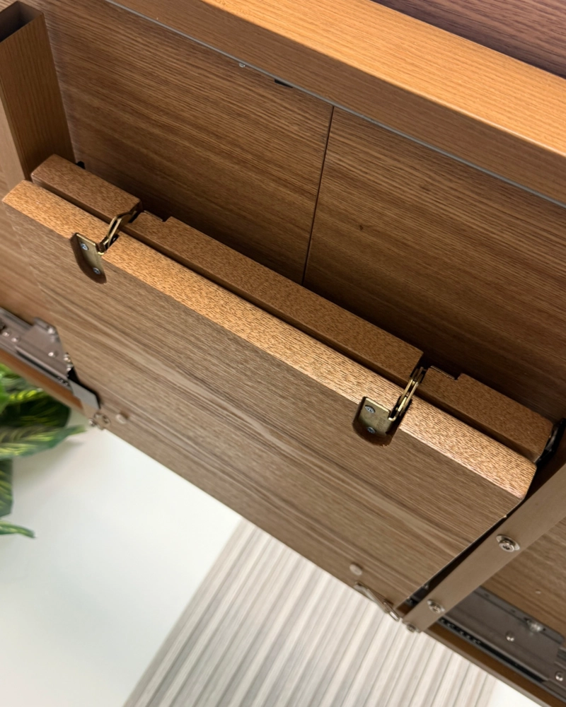 MESA EXTENSIBLE DE MADERA 160 200 CM NEWPRO - 4