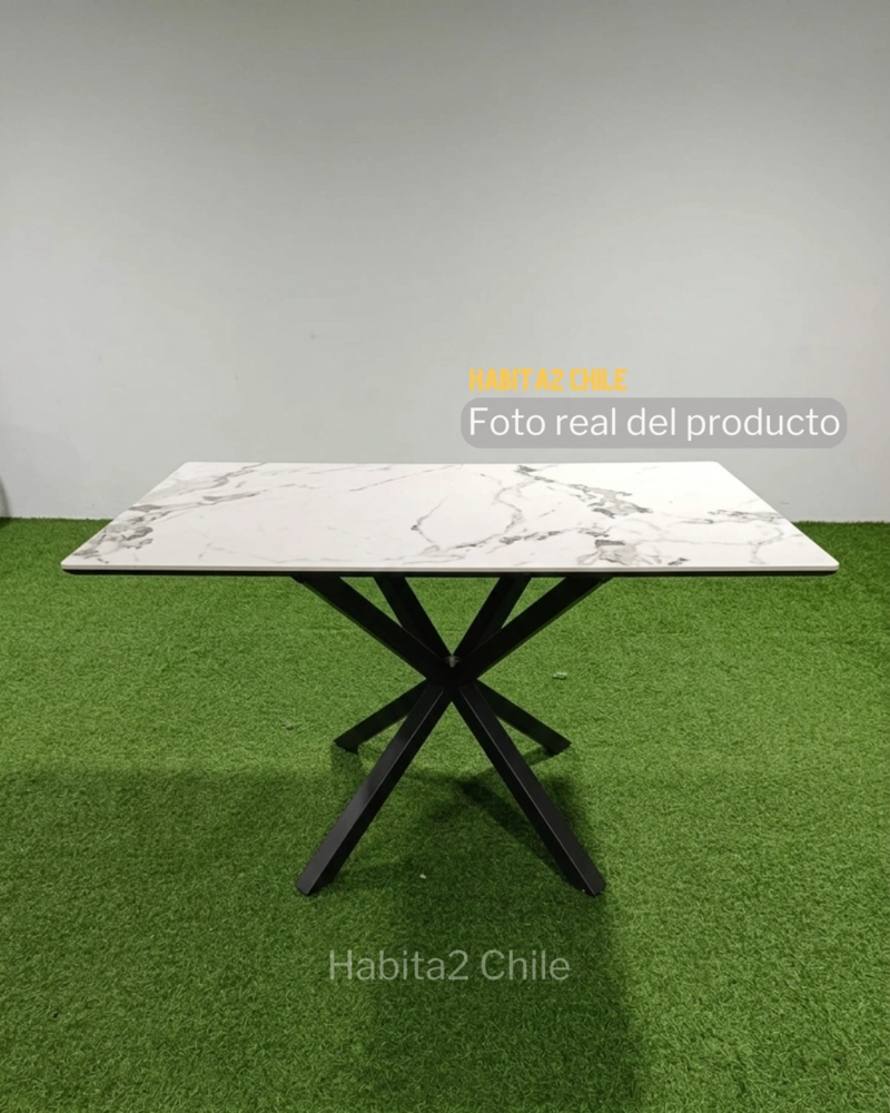 MESA RECTANGULAR DE COMEDOR BECCA 180X100X75 - 6