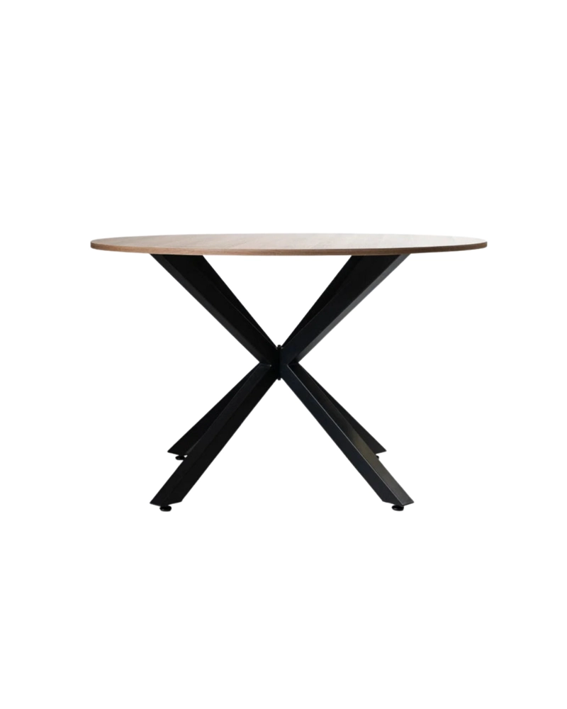 MESA DE COMEDOR ESCANDINAVA REDONDA 120 CM - 1