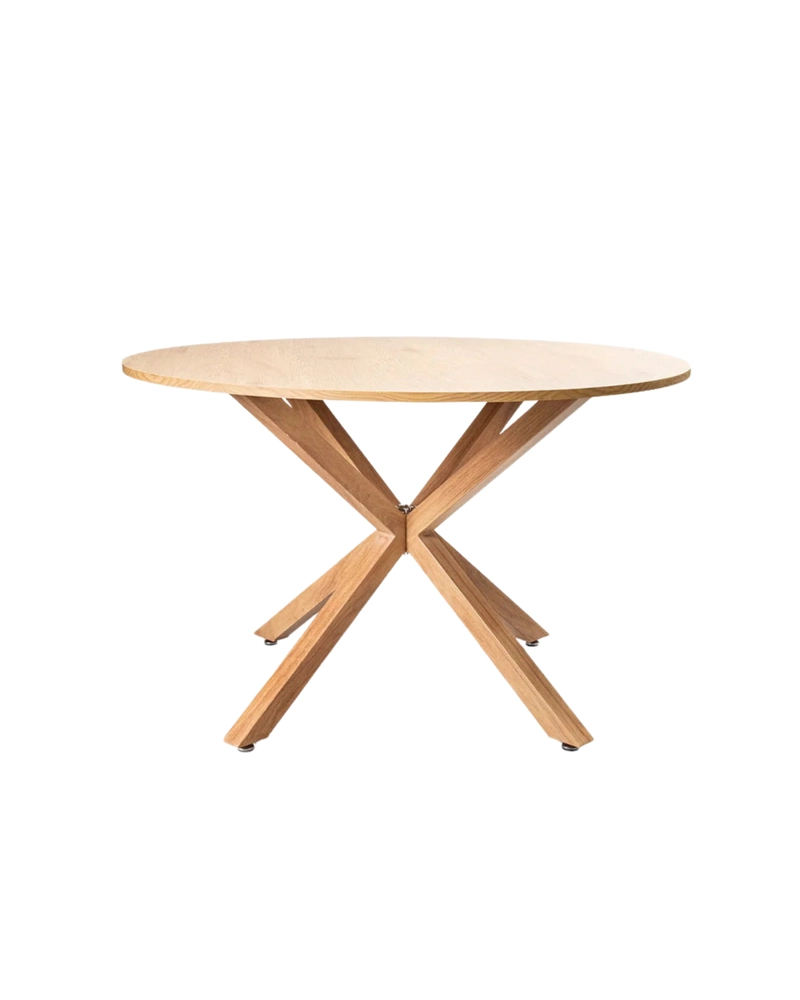 MESA DE COMEDOR ESCANDINAVA REDONDA 120 CM - 1