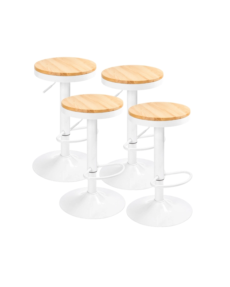 PACK 4 TABURETES AJUSTABLE INDUSTRIAL DESIGN - 1