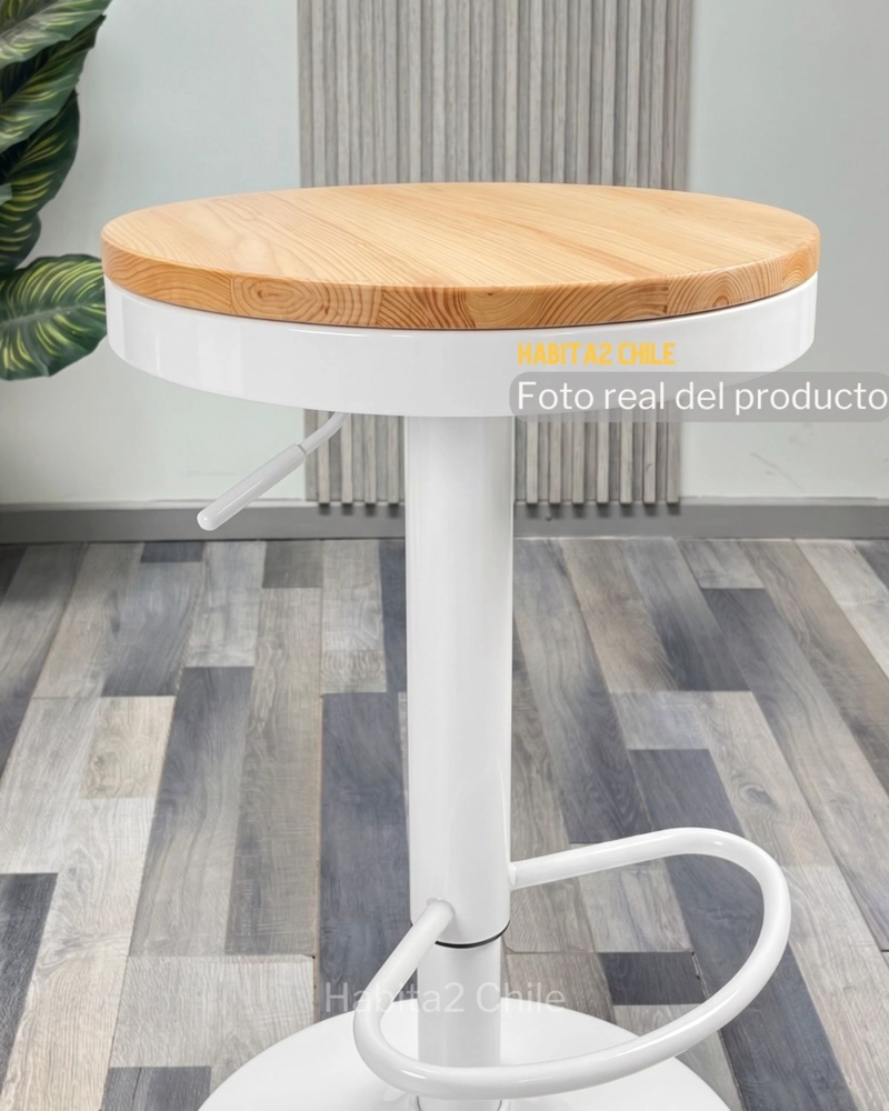 PACK 4 TABURETES AJUSTABLE INDUSTRIAL DESIGN - 3