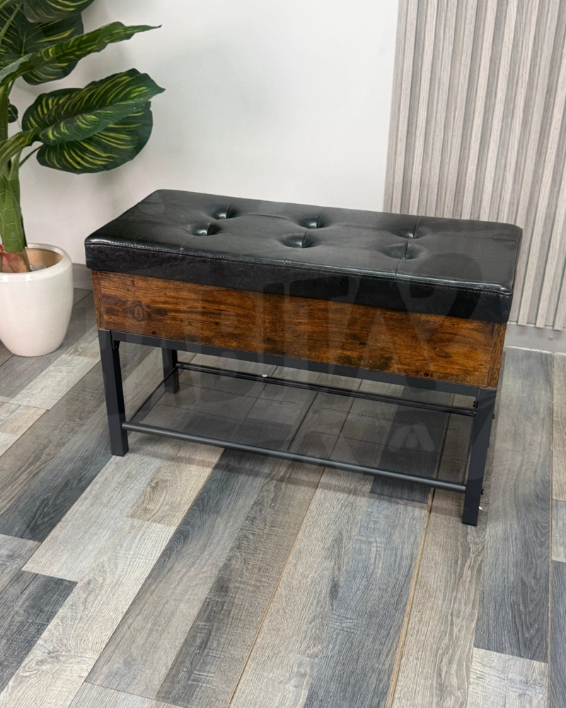 BANCO BAUL INDUSTRIAL CON ASIENTO ACOLCHADO - 4