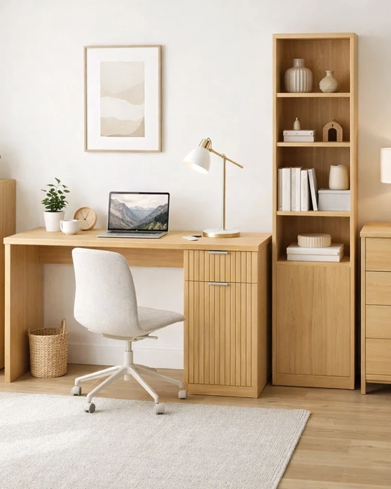 ESCRITORIO WAVE 120 CM MADERA - 4
