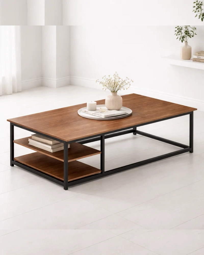 MESA DE CENTRO RECTANGULAR 120 CM BILBAO - 4