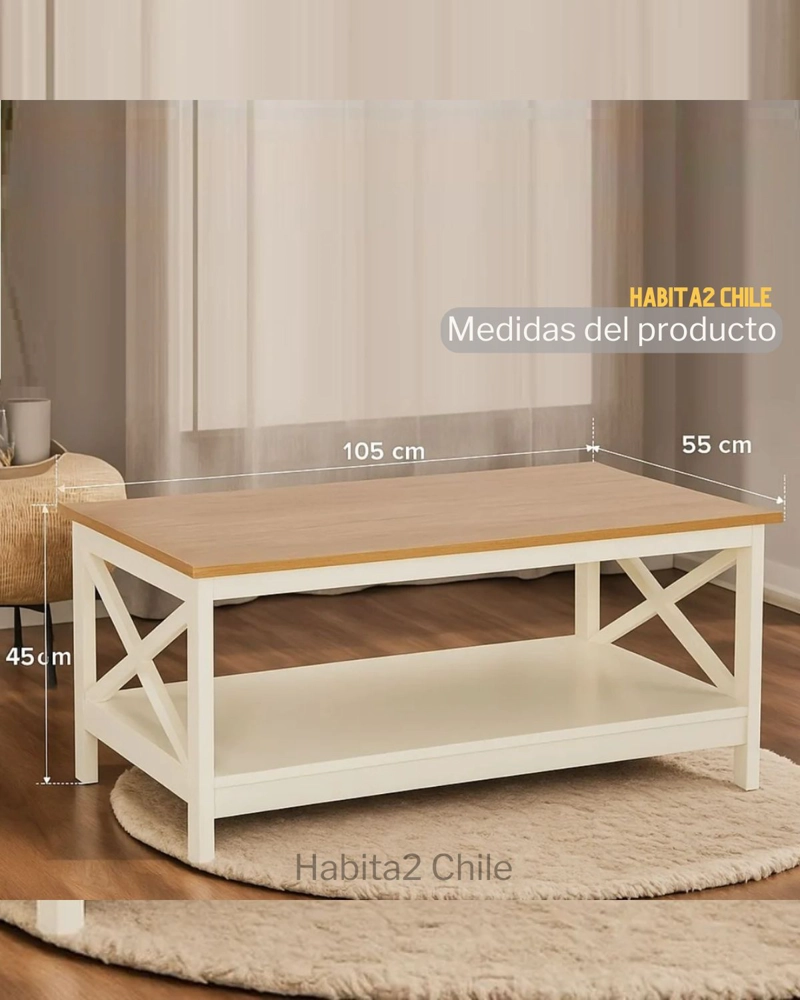 MESA DE CENTRO COQUIX 100 CM - 3
