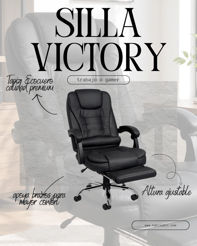 SILLA VICTORY DE ESCRITORIO ERGONOMICA - 2