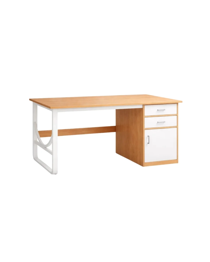ESCRITORIO 120 CM KALE MDF Y METAL - 1