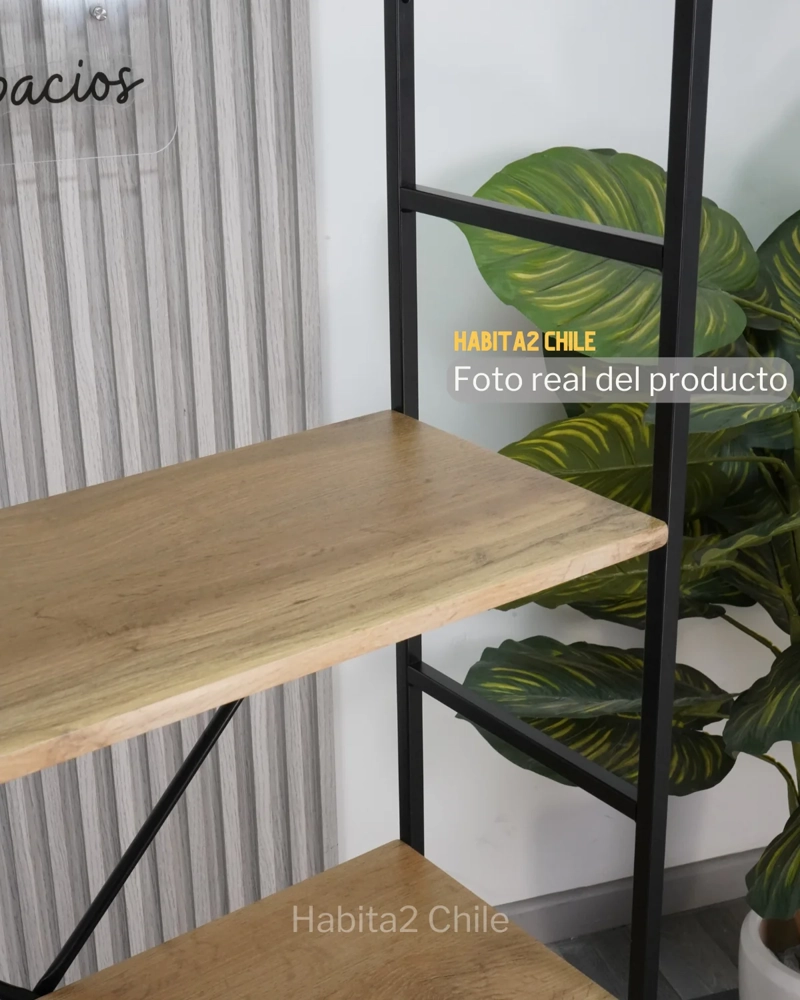REPISA 5 NIVELES LEANDRO 58X24X144 CM - 2