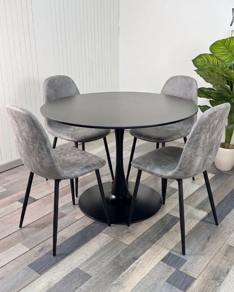COMEDOR 4 PUESTOS MURCIA BLACK 80CM - 3