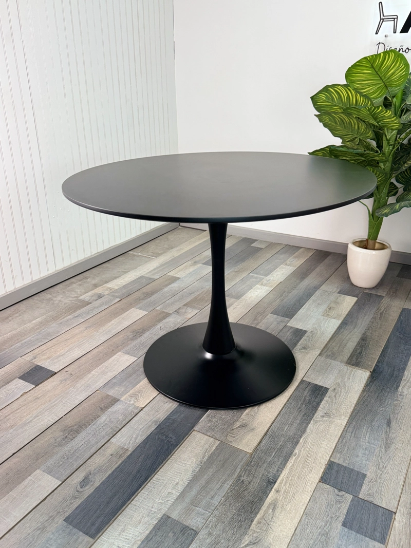 COMEDOR 4 PUESTOS MURCIA BLACK 100CM - 4