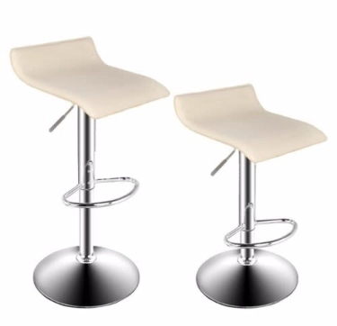 PACK 2 SILLAS DE BAR AJUSTABLE BELINDA - 1