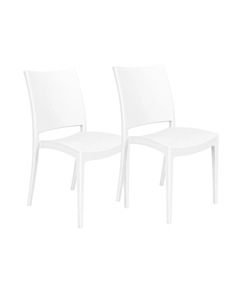PACK 2 SILLAS DE EXTERIOR POLIPROPILENO - 1