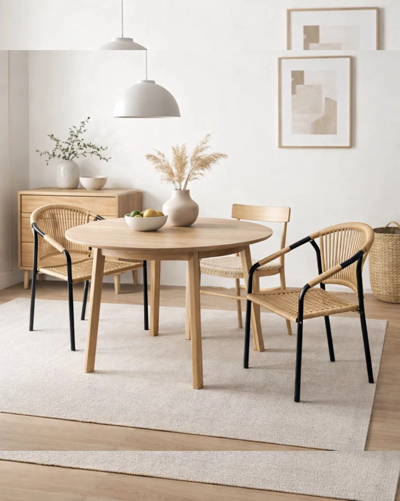 SET 2 SILLAS DE COMEDOR RATTAN JANEIRO - 5