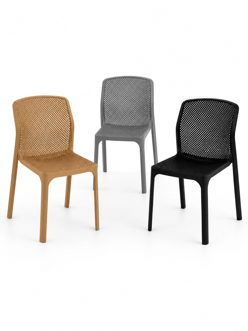 SILLA APILABLE DE COMEDOR CARIN - 7