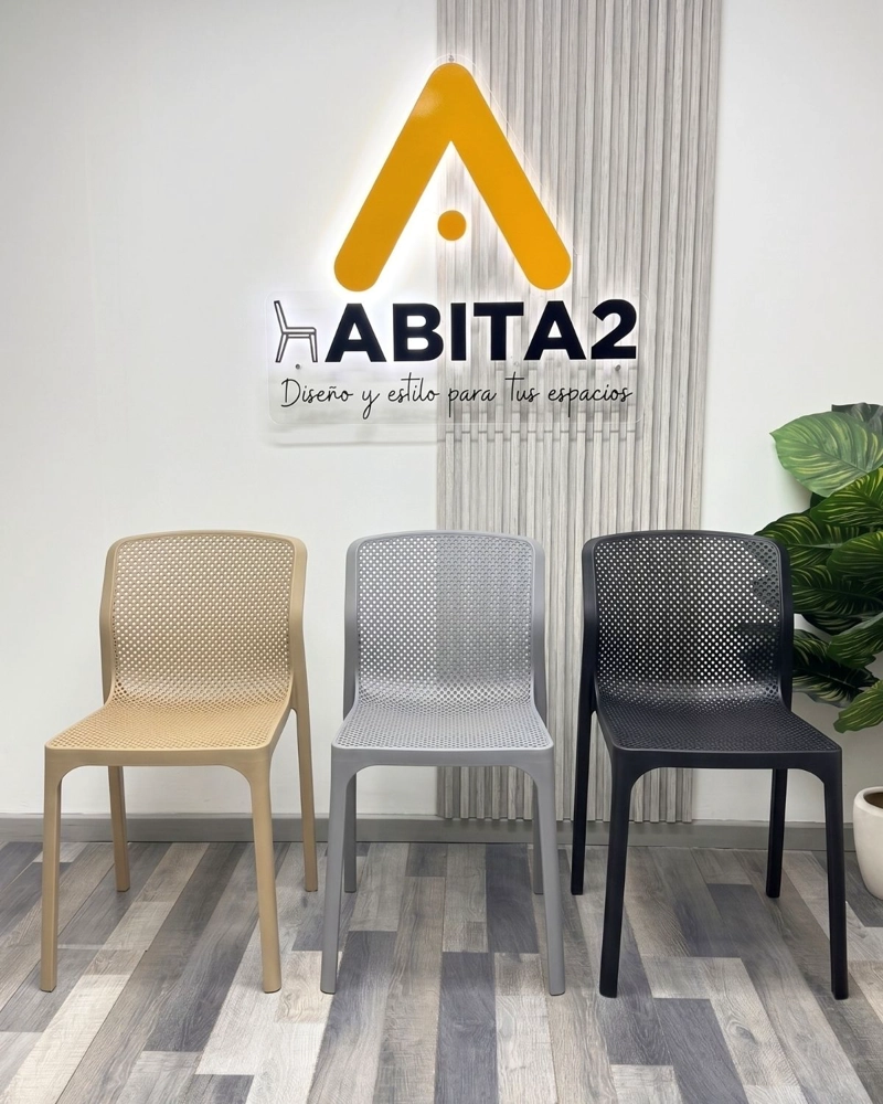 PACK 4 SILLAS DE TERRAZA APILABLES CARIN - 4