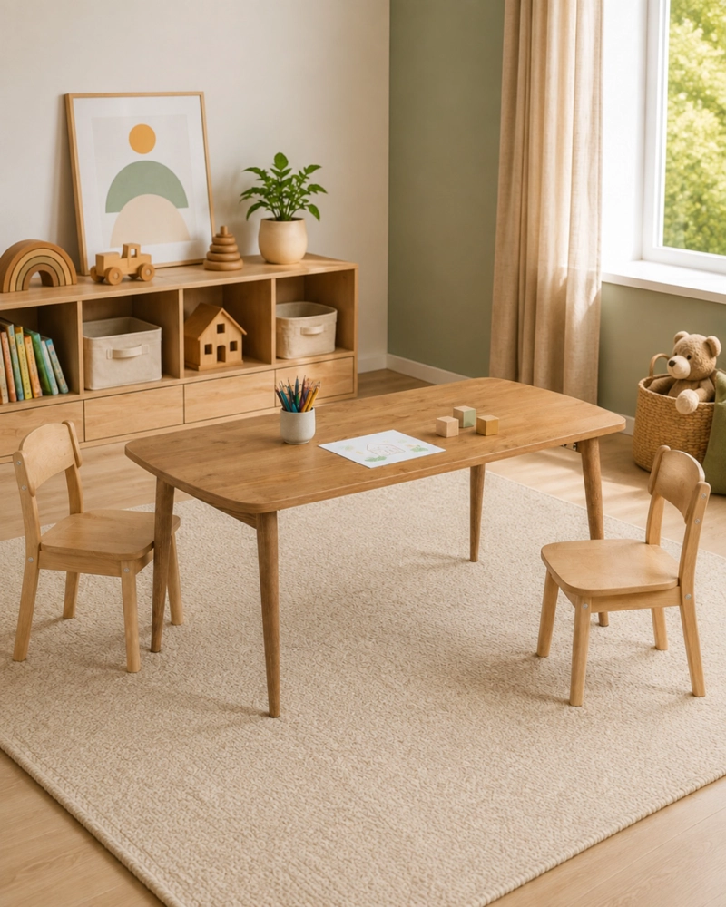 MESA INFANTIL PLEGABLE 120 CM - SANTIAGO - 2