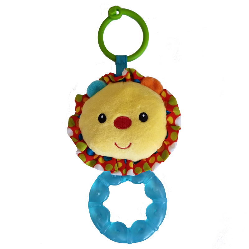 SONAJERO PELUCHE MORDEDOR AGUA RASCA ENCIAS DENTINCION BEBÉ - 1