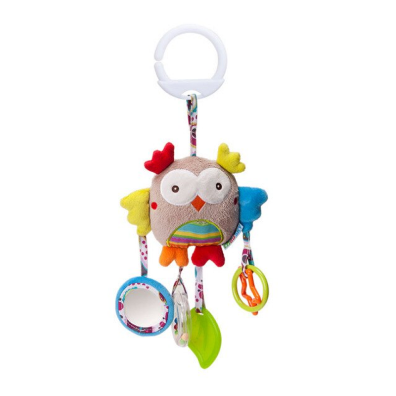 PELUCHE SONAJERO MORDEDOR COLGANTE JUGUETE COCHECITO CUNA
