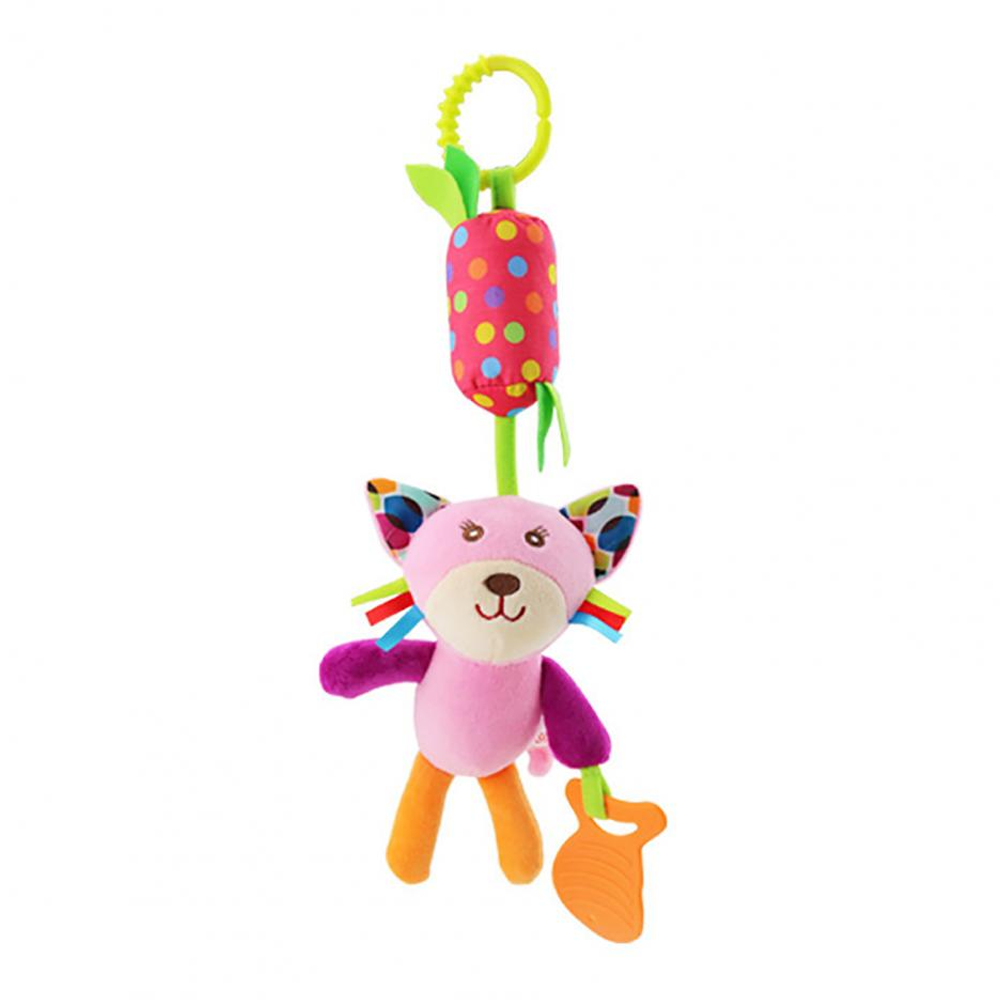 SONAJERO JUGUETE PELUCHE LARGO MORDEDOR COLGANTE COCHECITO - 1