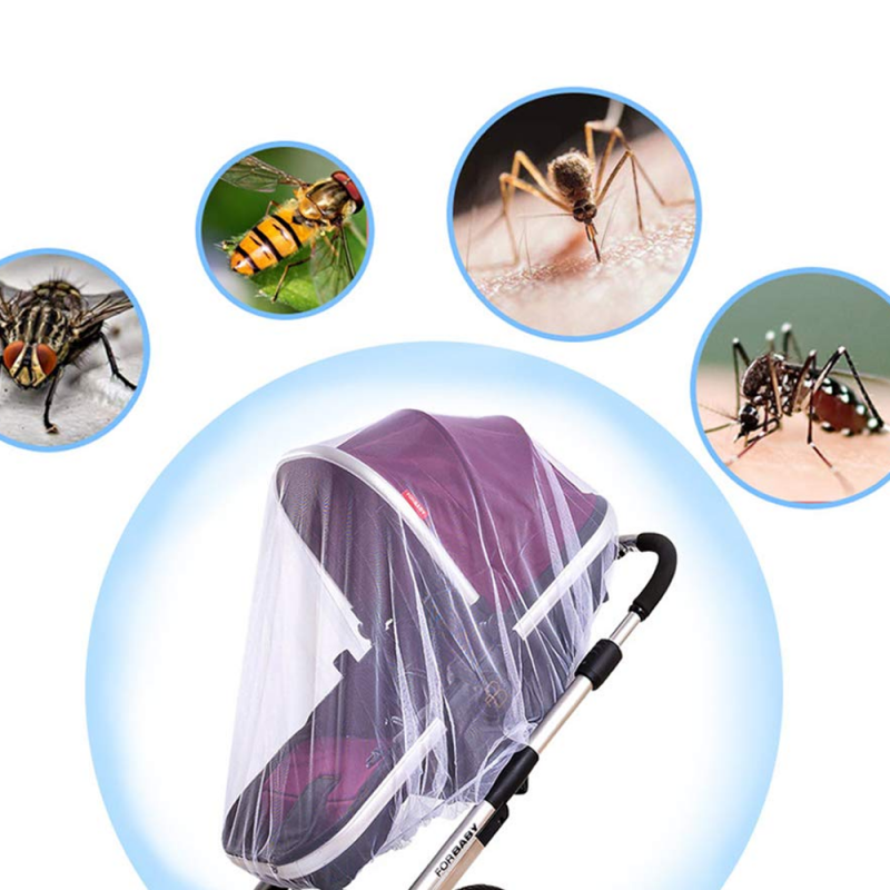 MOSQUITERA UNIVERSAL PARA COCHECITO PORTABEBES Y MOISES - 2