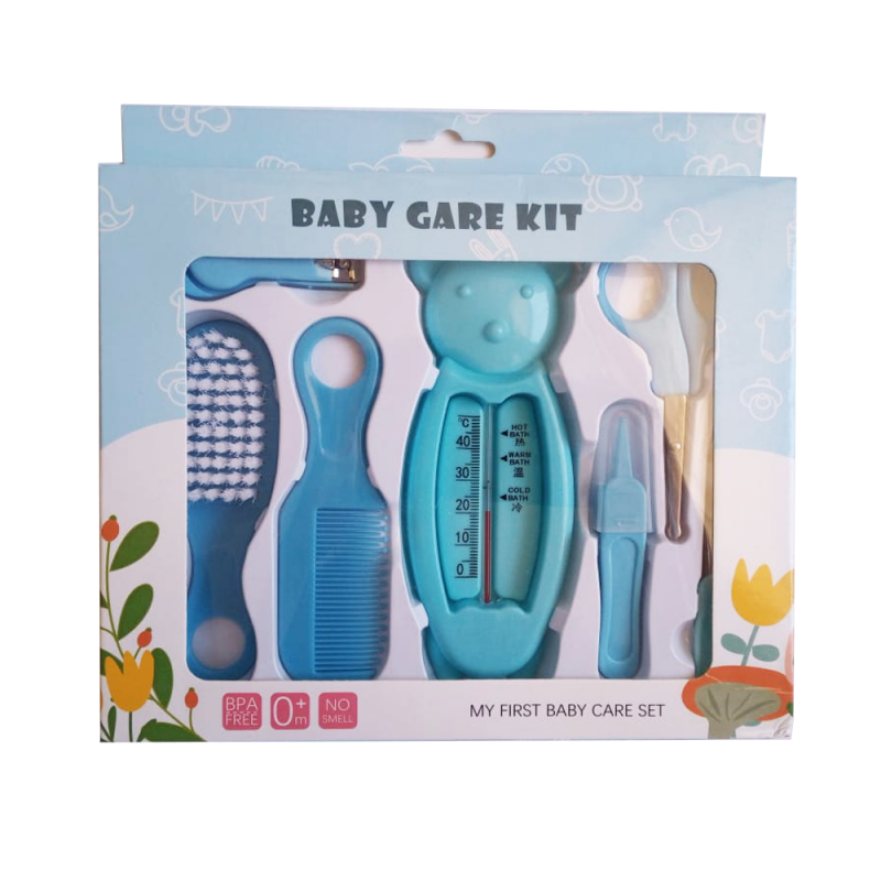 SET MANICURE CHIQUILLOS.CL CUIDADOS BEBE 7 EN 1 CORTAUÑAS PEINE TERMOMETRO - 3
