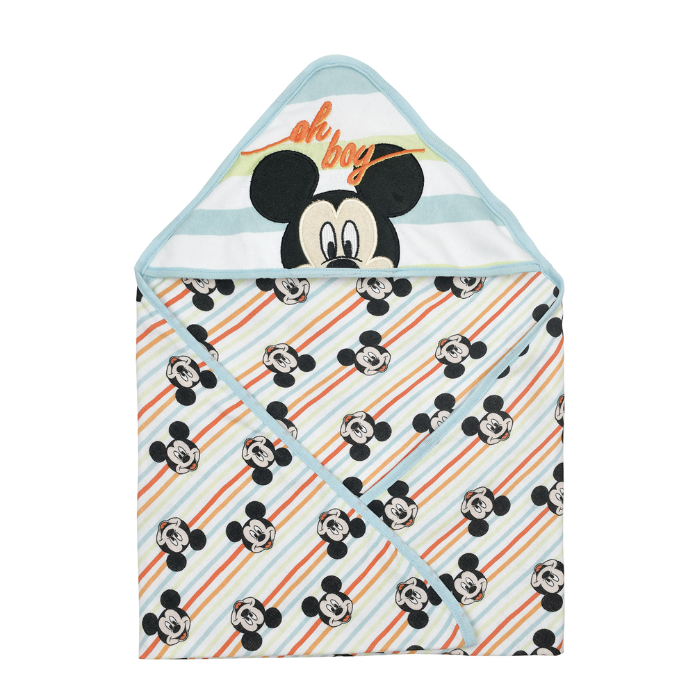 TOALLA CAPUCHA DE BAÑO BAMBINO DISNEY PARA BEBÉ NIÑOS - 3