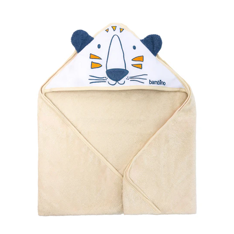 TOALLA CAPUCHA DE BAÑO BAMBINO PARA BEBE GUAGUA NIÑOS - 2