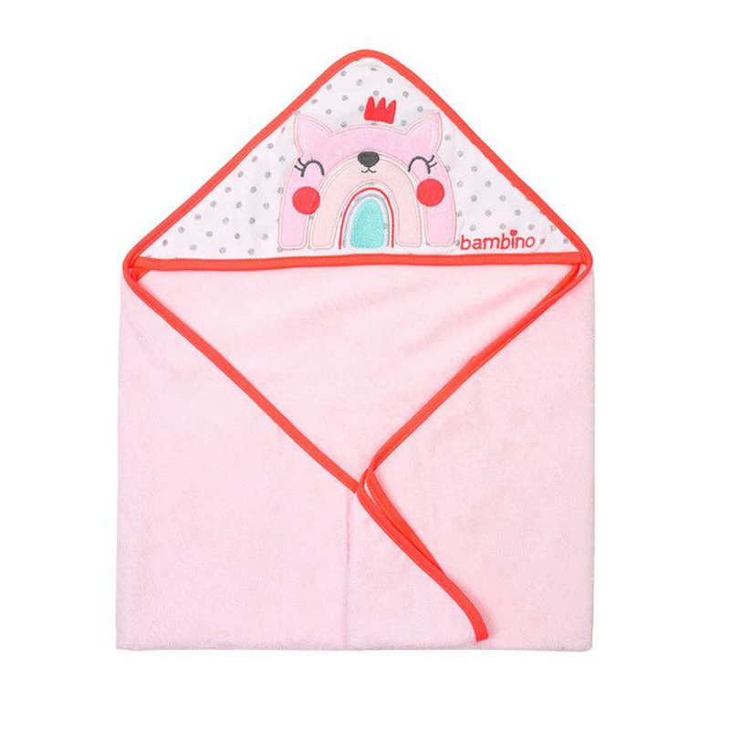 TOALLA CAPUCHA DE BAÑO BAMBINO PARA BEBE GUAGUA NIÑOS - 2