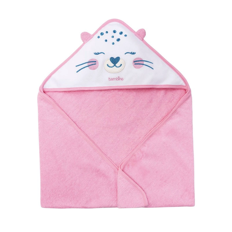 TOALLA CAPUCHA DE BAÑO BAMBINO PARA BEBE GUAGUA NIÑOS - 2