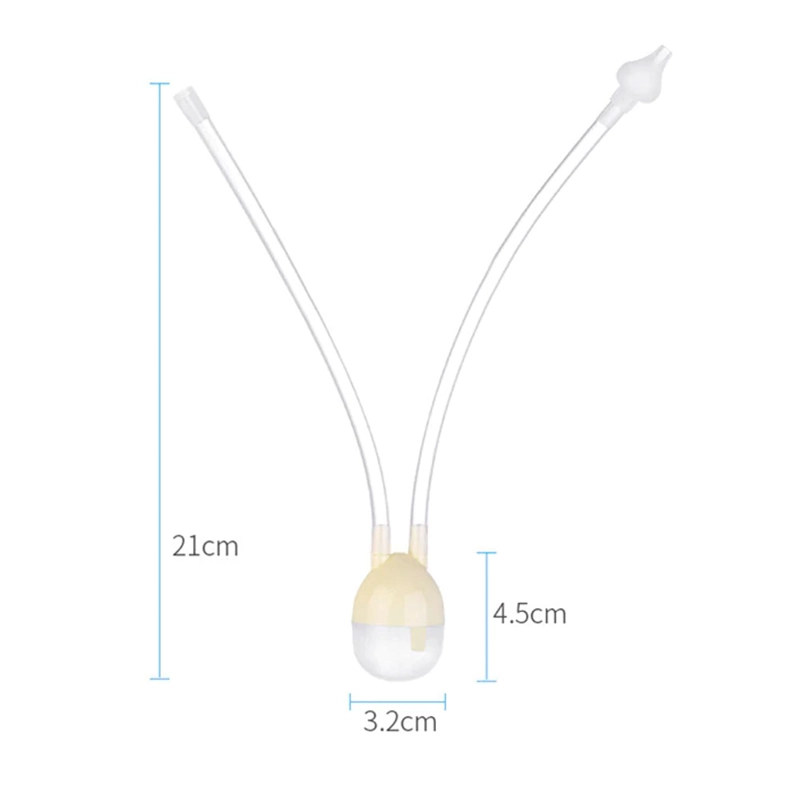 ASPIRADOR NASAL CHIQUILLOS.CL SILICONA SUCCIÓN LIMPIADOR NARIZ BEBE + CAJA - 2