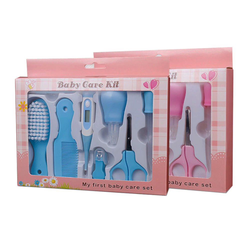 SET CHIQUILLOS.CL CUIDADOS BEBE 10 EN 1 MANICURE PEINE TERMOMETRO MEDICINA - 4