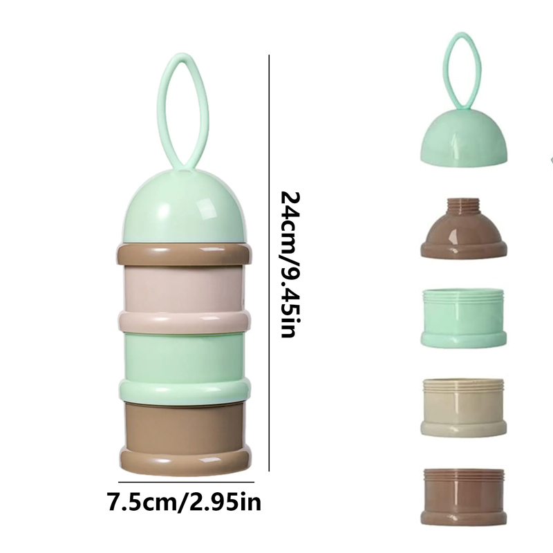 DISPENSADOR CHIQUILLOS.CL LECHE EN POLVO CONTENEDOR ENVASE DOSIFICADOR - 3