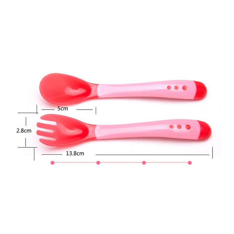 SET CHIQUILLOS.CL UTENSILIOS COMER TENEDOR CUCHARA BEBÉS - 2