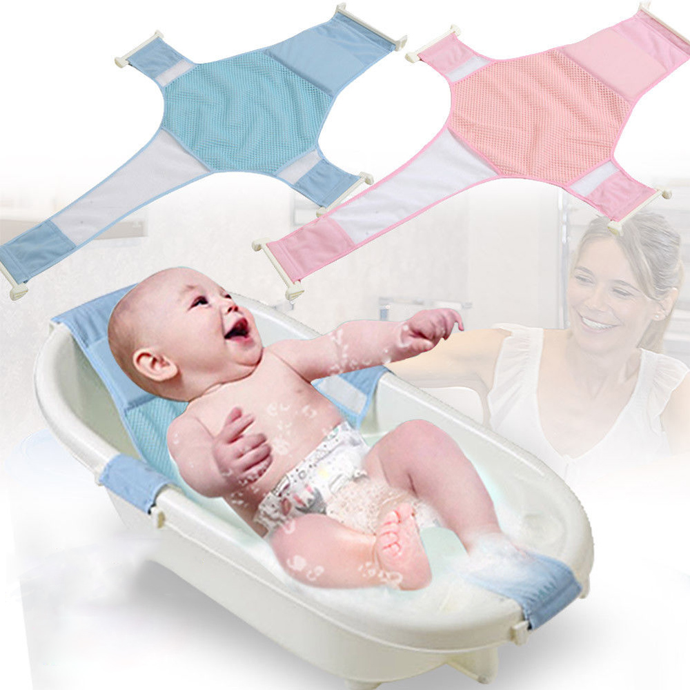 HAMACA CHIQUILLOS.CL MALLA PARA BAÑERA TINA BEBE 4 PUNTAS RED SEGURIDAD - 5