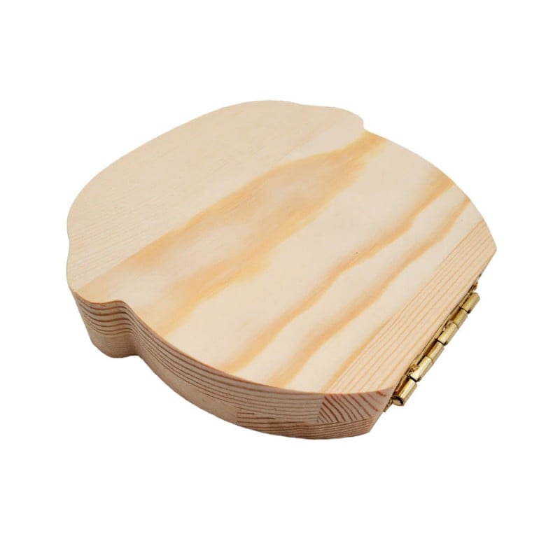 CAJITA DE MADERA PARA DIENTES DE LECHE CHIQUILLOS.CL CAFE CLARO NIÑO NIÑA - 4