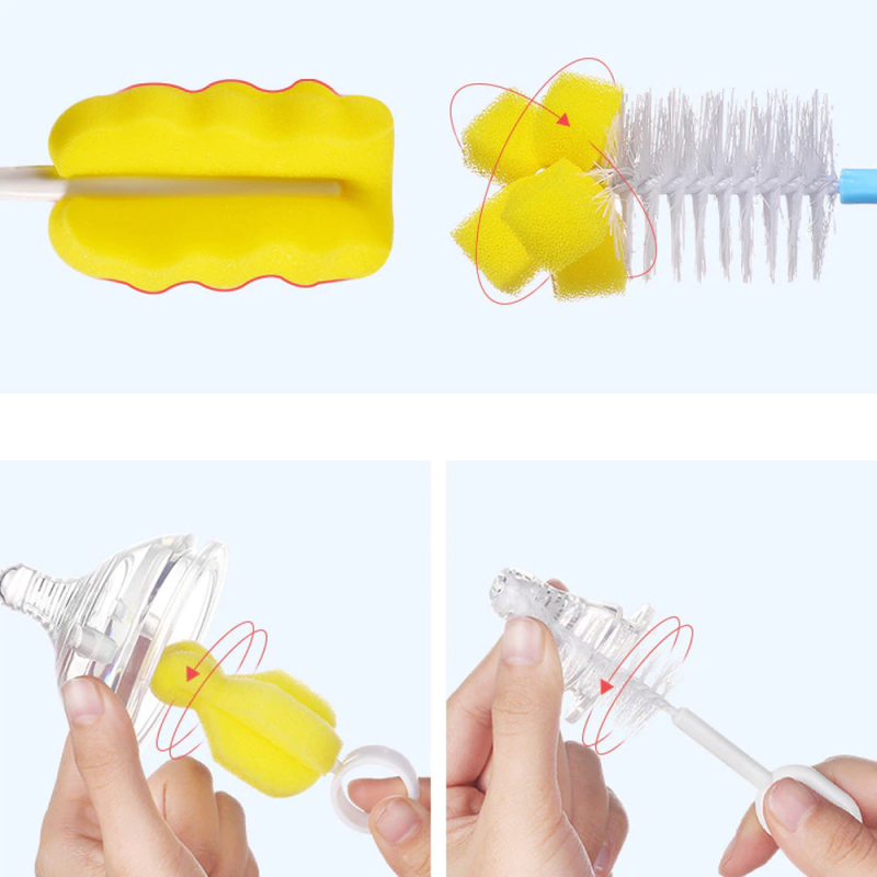 SET CHIQUILLOS.CL DE LIMPIEZA TETINAS CHUPETES MAMADERAS BIBERON TETE - 2