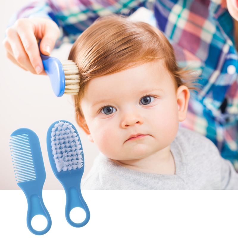 SET CHIQUILLOS.CL PEINE CEPILLO SUAVE RECIÉN NACIDO HIGIENE CUIDADOS BEBE - 3