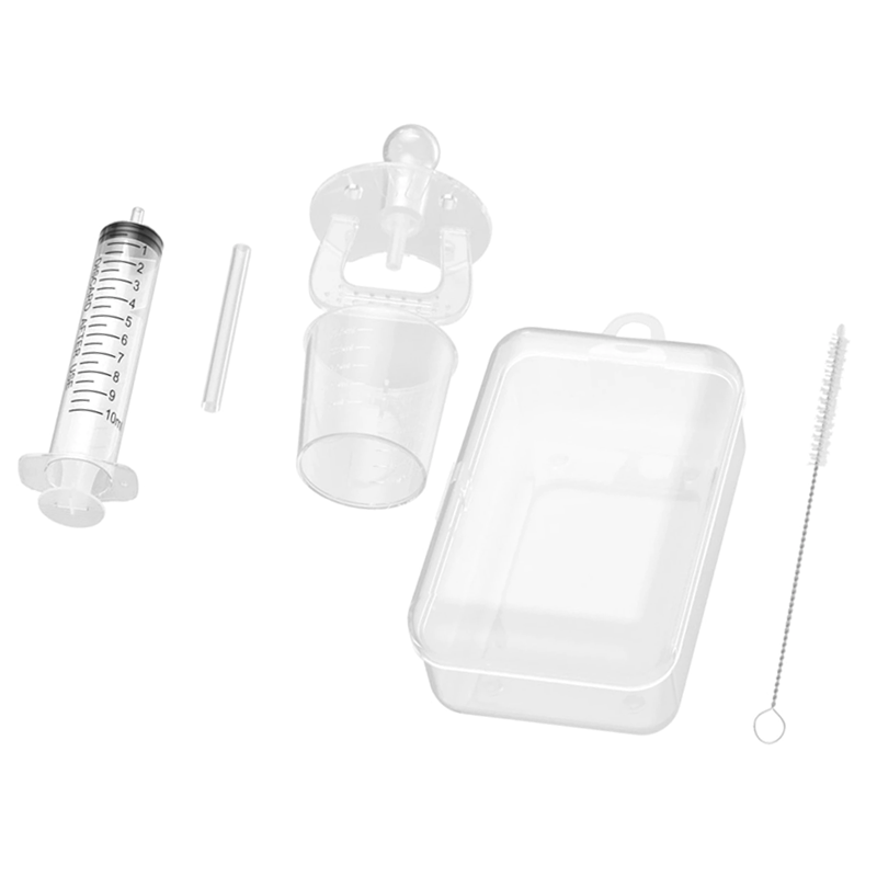 DOSIFICADOR CHIQUILLOS.CL MEDICAMENTOS JERINGA MAMADERA CHUPETE BEBÉ TRANSPARENTE - 1