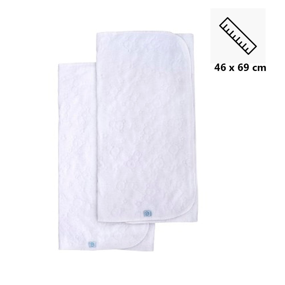 MUDADOR PORTÁTIL ALGODÓN PACK DE 2 BAMBINO CAMBIADOR BEBE - 2