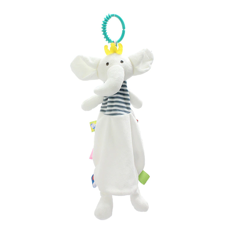 TUTO PELUCHE DE APEGO JUGUETE AMIGO PARA BEBE GUAGUA Blanco
