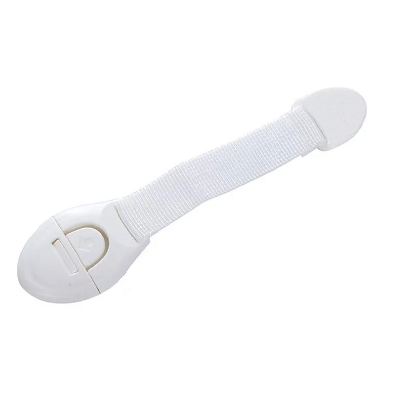 CERRADURA PROTECCION CAJONES CHIQUILLOS.CL BLANCO BEBE TRABAPUERTAS SEGURIDAD - 1