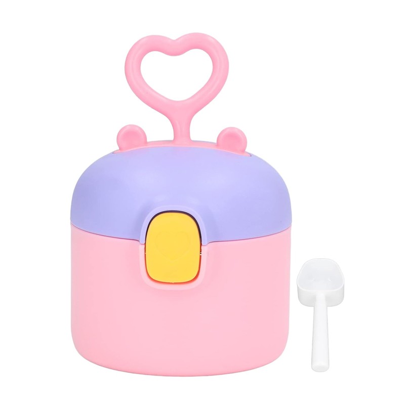 DOSIFICADOR CHIQUILLOS.CL LECHE EN POLVO CONTENEDOR ENVASE DISPENSADOR ROSA - 1
