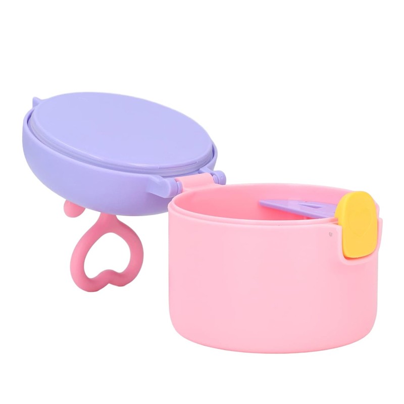 DOSIFICADOR CHIQUILLOS.CL LECHE EN POLVO CONTENEDOR ENVASE DISPENSADOR ROSA - 2